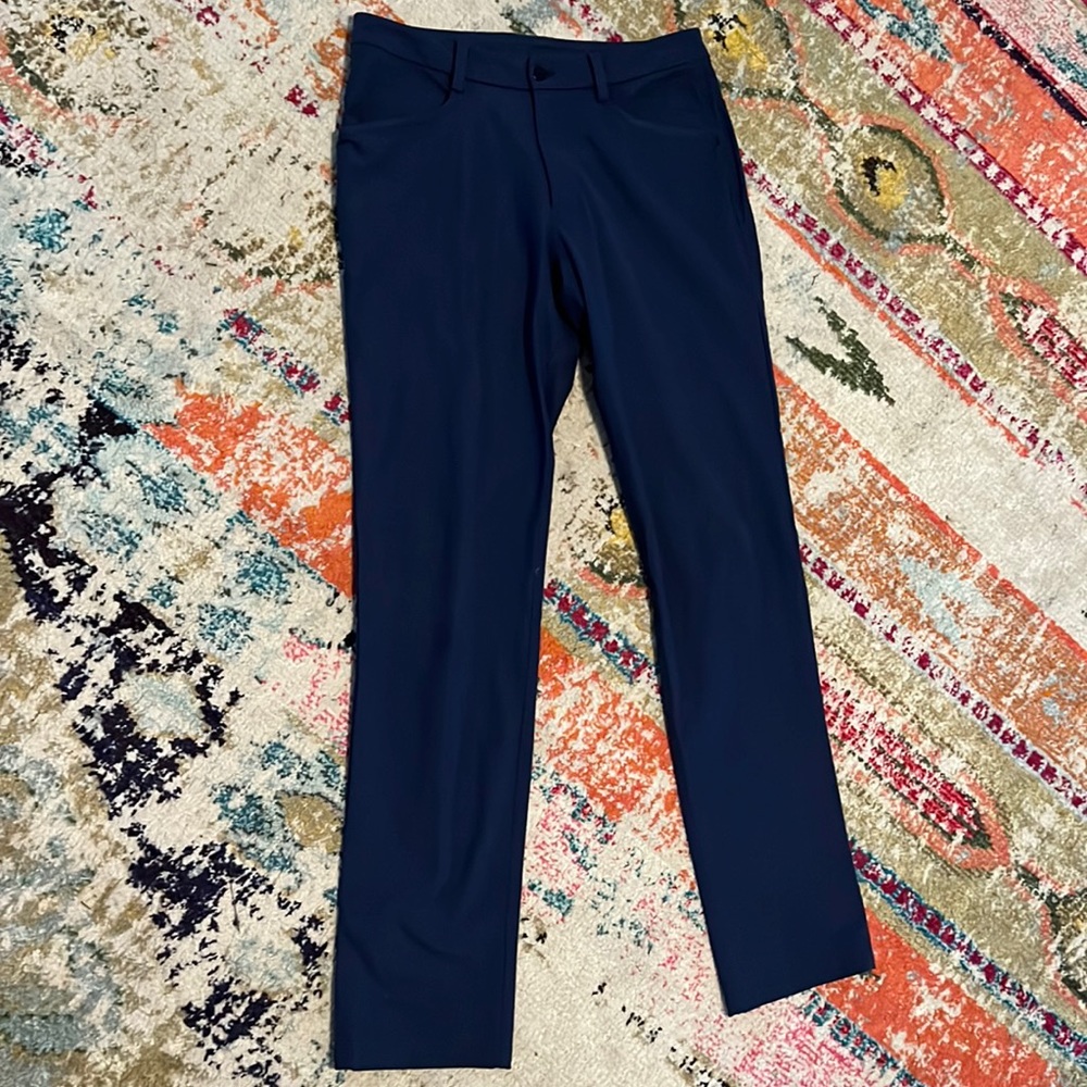 Lululemon Men’s ABC Navy Blue Pants (32W)